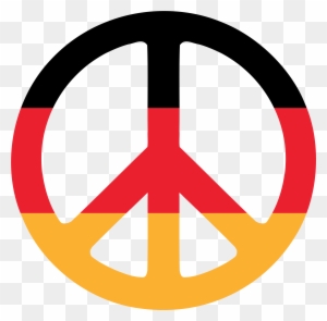 Top 77 Germany Clip Art - German Flag Peace Sign