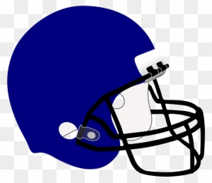 Blue Football Helmet Svg Clip Arts 600 X 520 Px - Royal Blue Football Helmet