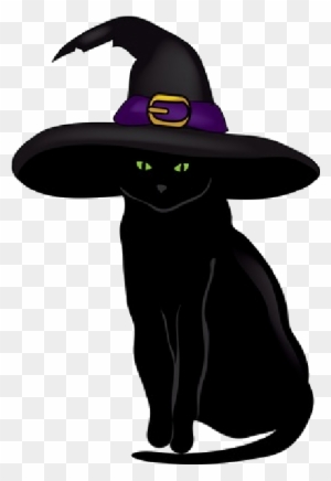 Black Cat - Black Cat Halloween Cartoon