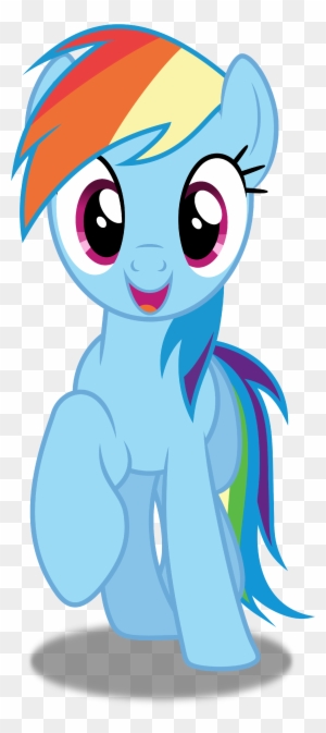 Rainbow Dash Vector By Dashiesparkle On @deviantart - My Little Pony Rainbow Dash Face