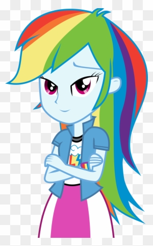 Equestria Girls Rainbow Dash By Nero-narmeril - My Little Pony Equestria Girl Rainbow Dash