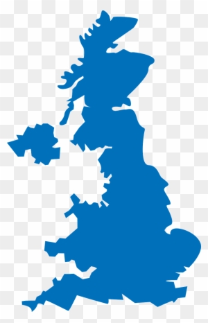 Scotland Kingdom Great Britain - United Kingdom Map Silhouette