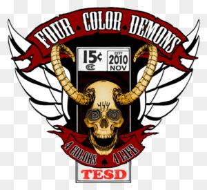Four Color Demons - Tell Em Steve Dave Logo