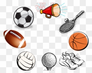 Sports Equipment Clipart Athletic Director - Fall Sports