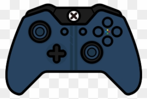 Xbox One Blue Gamer - Cartoon Xbox Controller Transparent - Free  Transparent PNG Clipart Images Download
