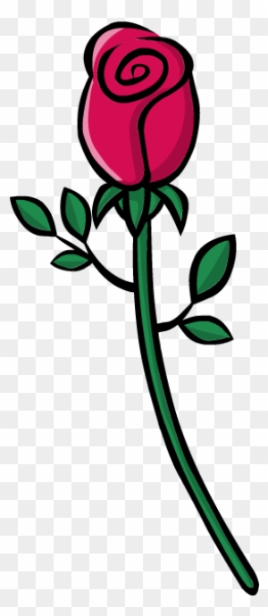 Clip Art Flower Decoration Symbol Love Leaves Petals - Rose Flower Symbol