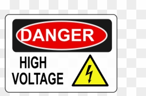 Electrical Clipart Injury - Danger High Voltage Hd