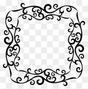 Borders And Frames Victorian Designs Computer Icons - Fancy Square Border Design