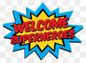 Planets Clipart Space Camp - Superhero Birthday Welcome Sign