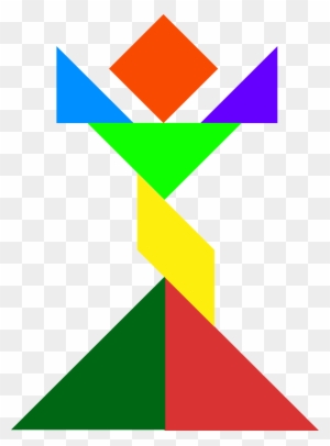 Tangram Puzzle Game Download - Flower Tangram Shapes