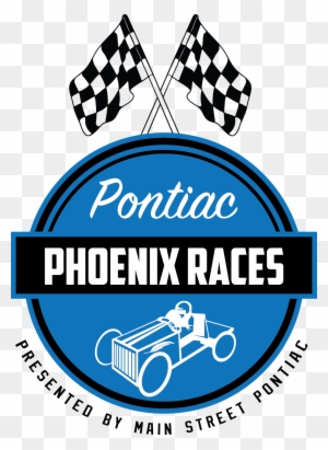 The 1st Annual Phoenix Races Are Here Student Races - Chequered Flags Rally Motorsport Stock Car Stickers