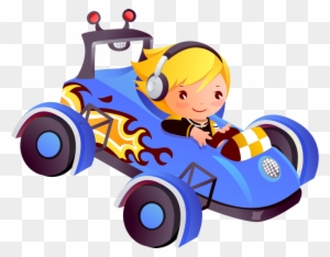 Фото, Автор Arana На Яндекс - Cartoon Girl Driving A Race Car