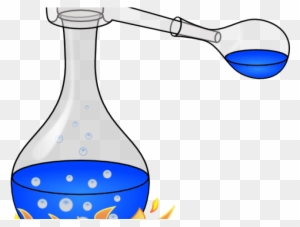 Laboratory Clipart Lab Equipment - Distillation Chemistry Cartoon