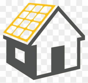 Clipart Download Suntuity Power To Change Your World - Solar Panel House Icon