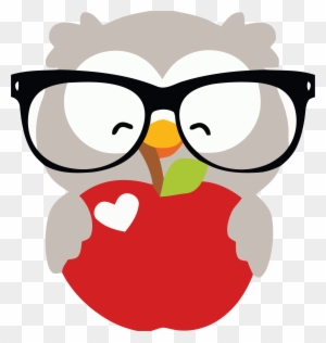 Owl Happy Clipart Www Topsimages In Happy Clipart - Owl With Glasses Clipart