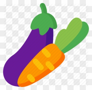 Clip Freeuse Download Gardening By Sooodesign Eggplant - Fruits And Vegetables Icon Png