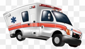 Picture Royalty Free Library Cartoon Emergency Medical - Ambulance Speeding