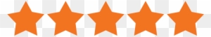 Motorhomes In Greece - Orange 5 Star Png
