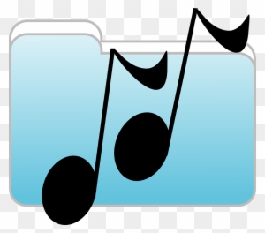 Song Clipart Melody - Music Folder Clipart