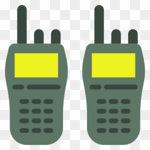 Walkie Talkie Icon Png Clipart Handheld Two-way Radios - Radio Communication Icon Png