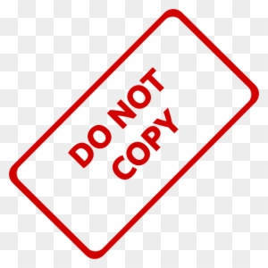 Do Not Copy 160137 640 - Do Not Copy Png