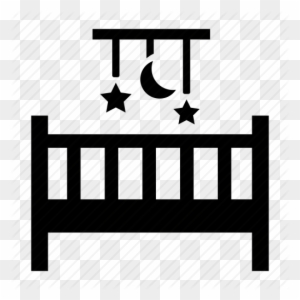 Graphic Freeuse Stock Housicon By Stock Image - Baby Bed Icon