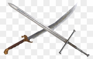 Crossed swords clipart. Free download transparent .PNG