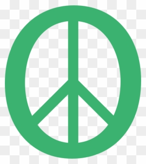 Irish Flag Clip Art - Peace Sign Clip Art Png