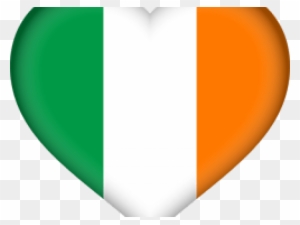 Irish Flag Clipart - Irish Flag In A Heart