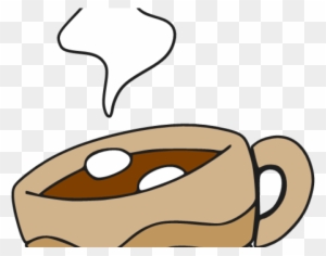 Steam Clipart Hot Milk - Cartoon Hot Chocolate With Marshmallows