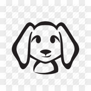 Cute Dog Silhouette At Getdrawings Com Free For Personal - Cute Dog Icon Png