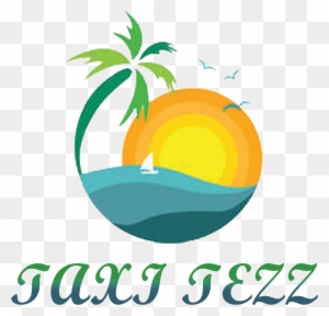 Logo Design By Yokesh For This Project - Palm Tree With Sunset View Oval Ornament