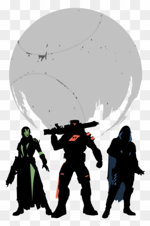 The Traveler And The Guardians By Firedragonmatty On - Destiny 2 Traveler Png