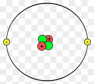 Nucleus Transparent Unlabeled - Helium Atom - Free Transparent PNG Clipart  Images Download