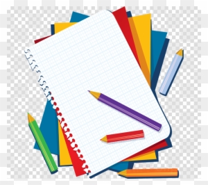 Download Rentrée Scolaire Png Clipart Notebook Clip - Notebook Paper And Pencil Clipart