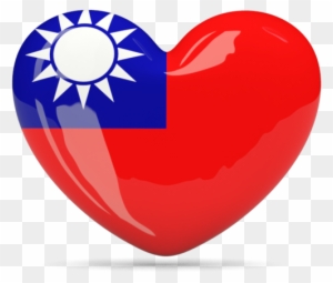 Download Flag Icon Of Taiwan At Png Format - Samoa Flag Heart