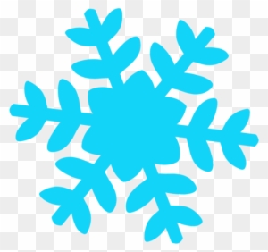 All About Snowflakes Plus Free Coloring Pages/templates, - Blue Snowflake Clipart