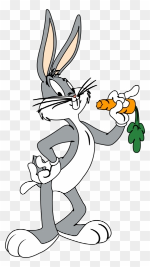 Clip Art Black And White Library Bunny Feet Clipart - Conejo Bugs Bunny