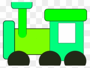 Engine Clipart Green Train - Train Car Clipart Green