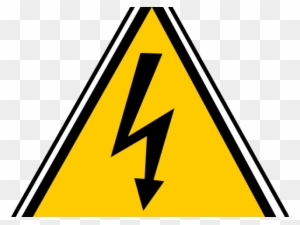Electricity Clipart Lightning Strike - Safety Signs High Voltage