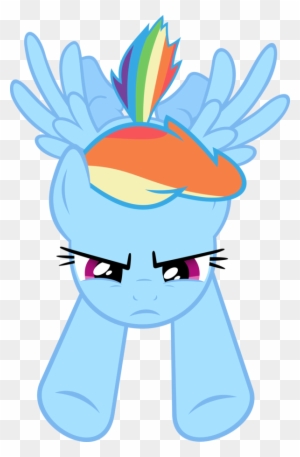 Rainbow Dash Flying By Racefox - Mlp Rainbow Dash Flying Down