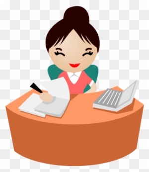 Office Girl Clipart, Transparent PNG Clipart Images Free Download -  ClipartMax