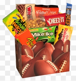 Game Day Snacks Basket Tasteful Treats - 6 Pack Large Football Basket Boxes 10.25 X 6 X 7.5