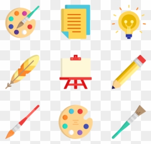 Painting Tools - Paint Brush Icon Png