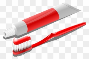 Toothbrush Clip Art Clipart Photo - Tooth Brush And Tooth Paste