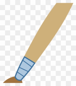 Paint Brush Clipart - Transparent Background Paintbrush Clipart