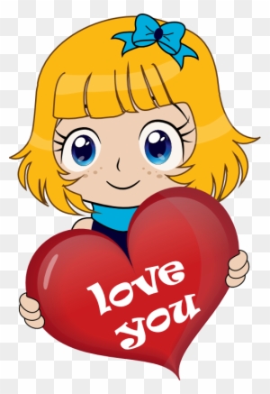 Cute Girl Manga Smiley Emoticon Clipart - Yes You're Fat. I Like You Anyway