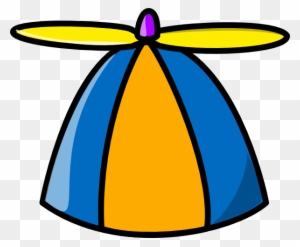 Creative Clipart Thinking Cap - Propeller Hat Clipart