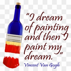 Paint The Town Studios Llc - Paint Brush And Wine