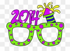 Clipart - New Years Glasses Transparent